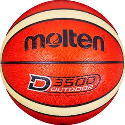 Molten D3500 Outdoor Basketball Orange, Größe 6