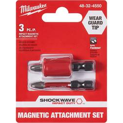 Milwaukee TOOL 48-32-4550 3 pc. SHOCKWAVE Impact Duty Magnetic Attachment and