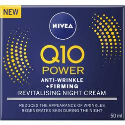 Nivea Q10 Plus Anti-Wrinkle Face Night Cream 3 1.7fl oz