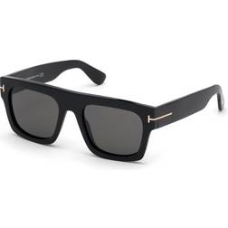 Tom Ford Fausto 01a Men Sunglasses - Shiny Black