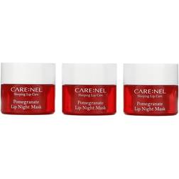 CARE:NEL Masque De Nuit Lèvres Grenade 5 g*3 ea Blanc