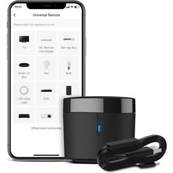 Broadlink RM4 Mini Smart Fjärrkontroll Och Sensorkabel Set