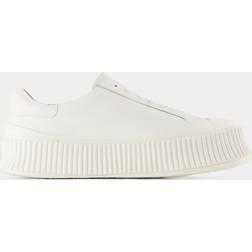Jil Sander Läder Sneakers för Herr - Vit