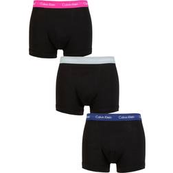 Calvin Klein Men's Trunk Pack Silver/Pink/Blue