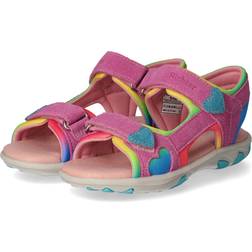 Richter Girls Dora Sandal - Rosette Multic Light