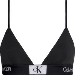 Calvin Klein Unlined Triangle Bra - Black