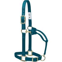 Weaver Original Adj Halter w/Snap Teal