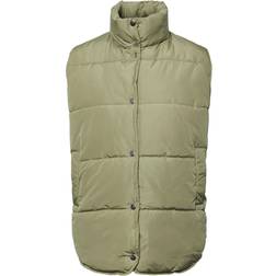 Pieces Liivi PcTee Waistcoat - Vihreä
