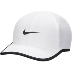 Nike Kid's Dri-FIT Club Featherlight Unstructured Cap - White/Black/Black (FB5062-100)