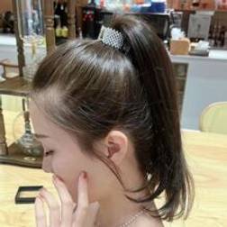 Shein Rhinestone Decor Hair Claw Party