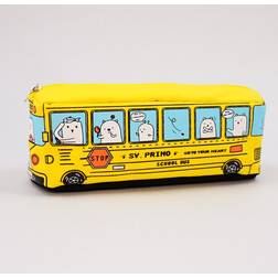 Shein Bus Shaped Pencil Case Back To School