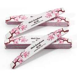 Shein Grit Flower Pattern Nail File 10pcs