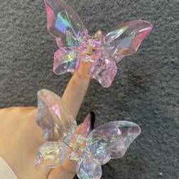 Shein 2pcs Women Butterfly Hair Claw