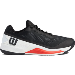 Wilson Rush Pro 4.0 M - Black/White/Poppy Red