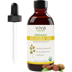 Viva Naturals Organic Jojoba Oil 4fl oz