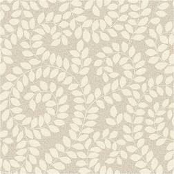 Belgravia Valentino Leaf Textured Wallpaper Beige