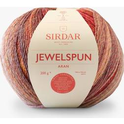 SIRDAR Jewelspun Aran färg: 855 Sunstone Amber