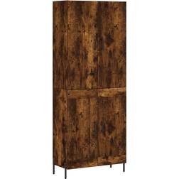 vidaXL Highboard Smoked Oak Sideboard 180x69.5cm