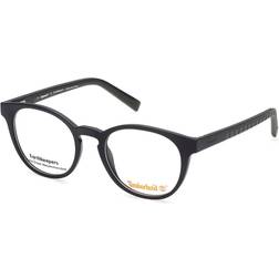 Timberland TB1713 002 Black Size Frame Only Blue Light Block Available Matte Black