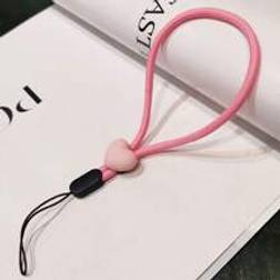 Shein Heart Decor Phone Lanyard