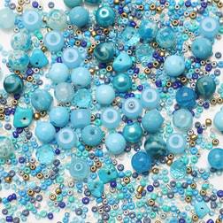 Shein 1pack Random Color Glass Bead DIY Jewelry Accessory