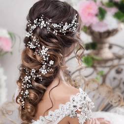 Shein Faux Pearl elegant Bridal Hair Band