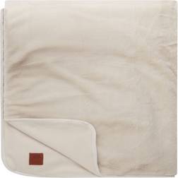 Lexington Faux Fur/recycled Fleece Bedspread White (240x160cm)