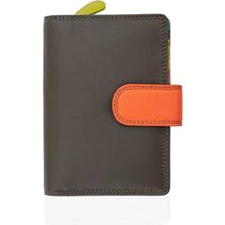 Primehide London Double Bi Fold Purse - Olive Multi