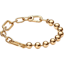 Pandora Me Metal Bead & Link Chain Bracelet - Gold