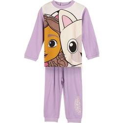 Gabby's Dollhouse Children's Pajamas - Purple