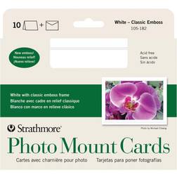 Strathmore Photo Mounts & Frames White Papar