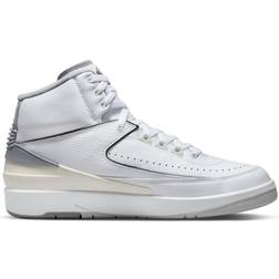 Nike Air Jordan 2 Retro M - White/Sail/Black/Cement Grey