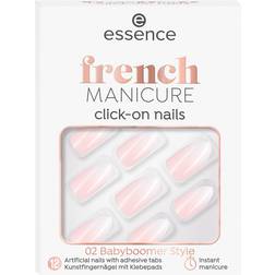 Essence French Manicure Click-on Nails #02 Baby Boomer Style 12 pz