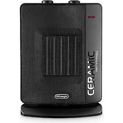 De'Longhi DCH7032 2200 Watts Radiateur Soufflant Ceramique Mobile 3 Puissances Noir