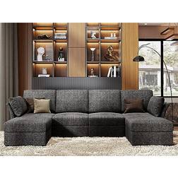 Amerlife Sectional Sofa 107" 6 Seater