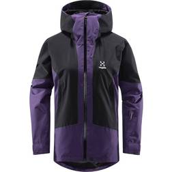 Haglöfs Lumi Jacket Women - Purple Rain/True Black