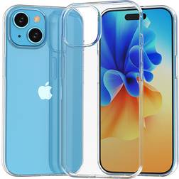 Hurtel Iphone 15 pro max hülle schutz plus case durchsichtig dünn handyhülle bumper