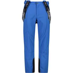 CMP Men's Softshell Ski Salopettes Pant - Royal