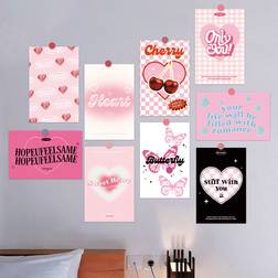 Shein 30pcs Paper Wall Sticker Set