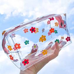 Shein 1pc Flower Print Pencil Bag