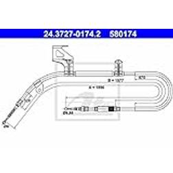 ATE Håndbremsekabel 24.3727-0174.2