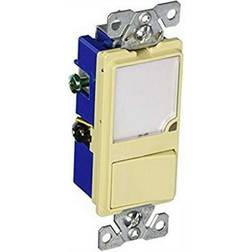 Cooper wiring 7738v-box ivory led switch/nightlight-dimmable led nightlight