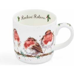 Royal Worcester Wrendale designs kaffeetasse rockin Becher