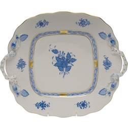 Herend Chinese Bouquet Cake Plate