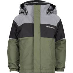 Didriksons Children's Lux Winter Jacket - Deep Green