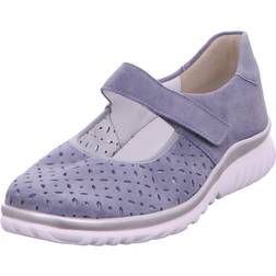 Semler Sportliche Slipper blau SAMT-CHEVRO