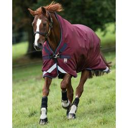 Horseware Rambo Wug Turnout Med 200g Burgundy rot orange