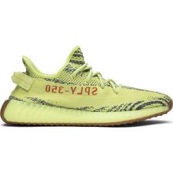 adidas Yeezy Boost 350 V2 M - Semi Frozen Yellow/Raw Steel/Red