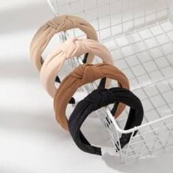 Shein 4pcs Women Knot Detail Wide Headband