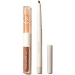 Shein SHEGLAM Soft 90'S Glam Lip Liner And Lip Duo Set-Moody Taupe Lip Set